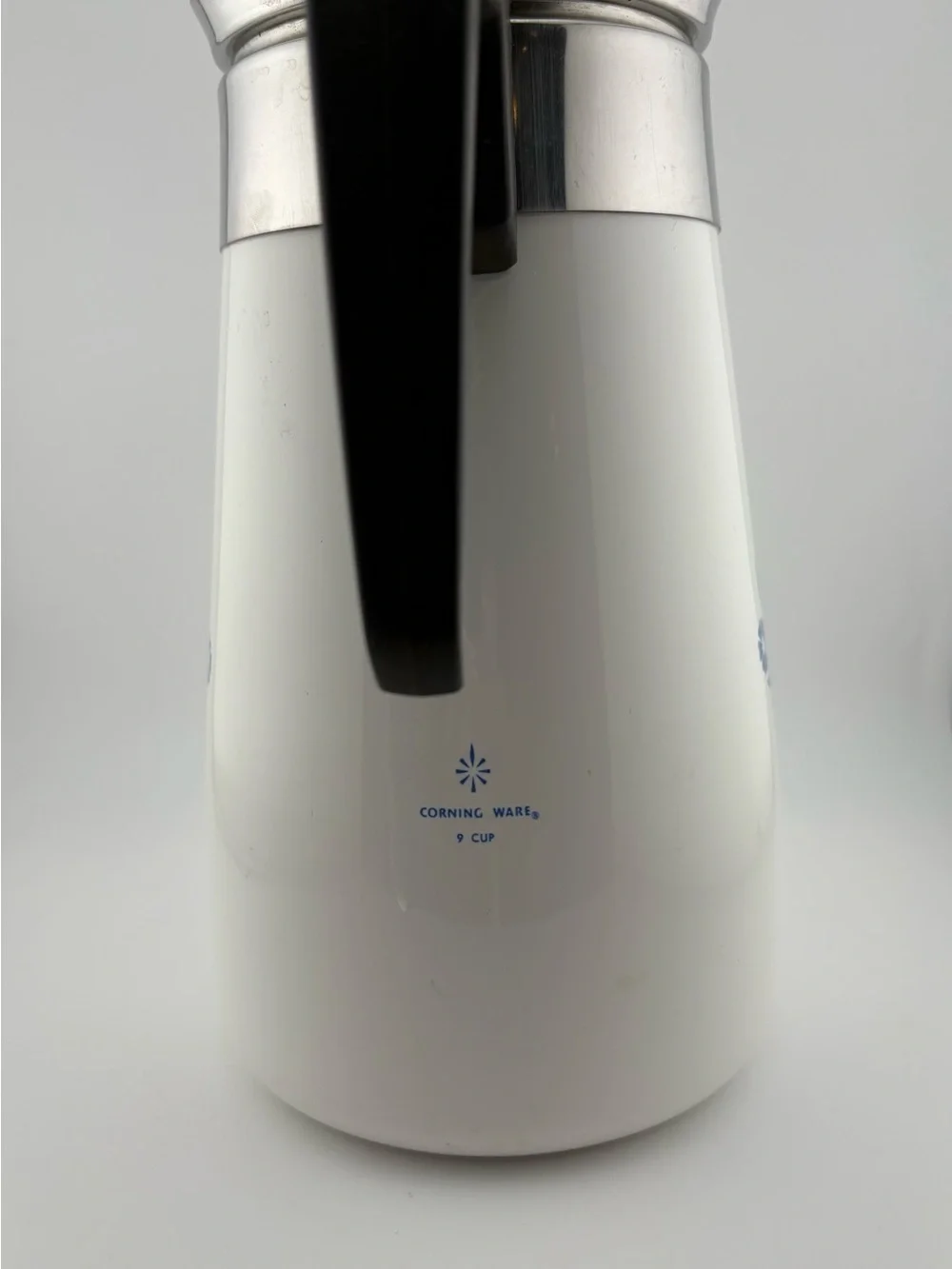 Corning Ware Blue Cornflower 9 Cup Percolator - no insides no lid